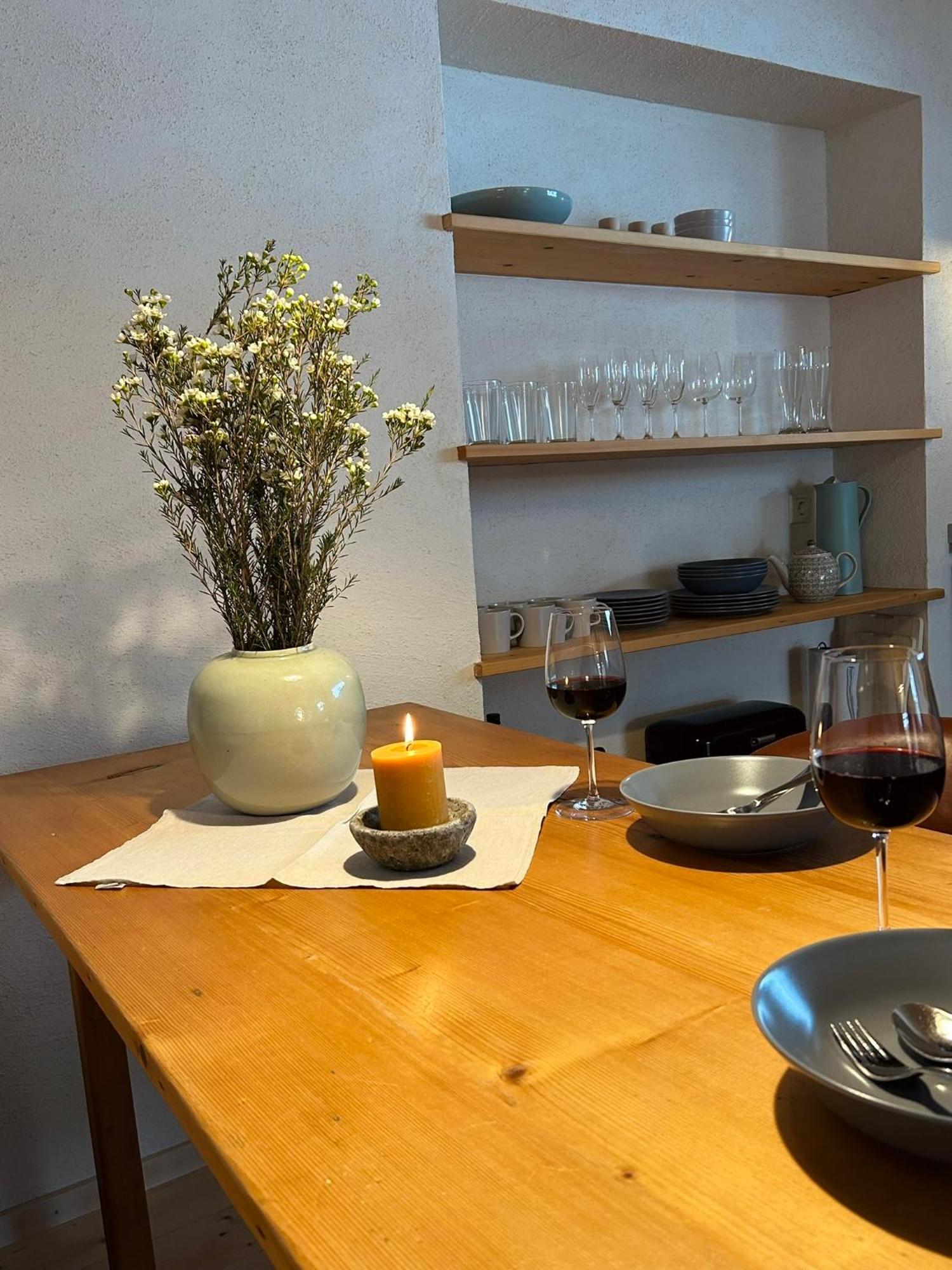 Heimat-Raum Apartment Bad Bayersoien Luaran gambar