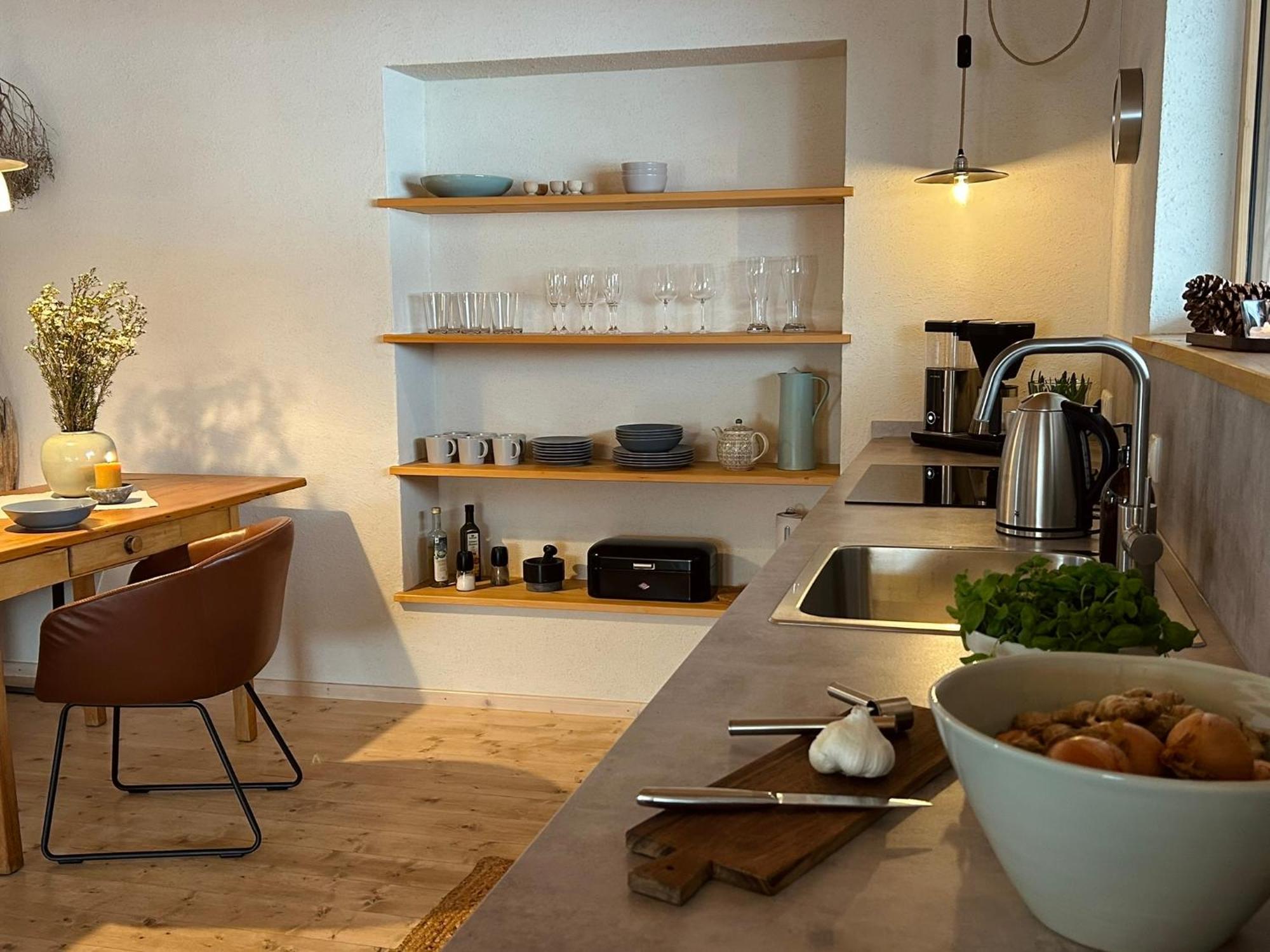 Heimat-Raum Apartment Bad Bayersoien Luaran gambar